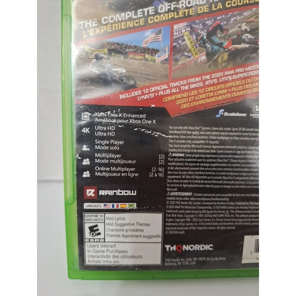 MX Vs ATV All Out 2020 Pro Nationals Edition (Xbox One) Video Game